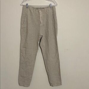 Transit par such Tan Pants trouser women 2 linen casual lagenlook vacation beach